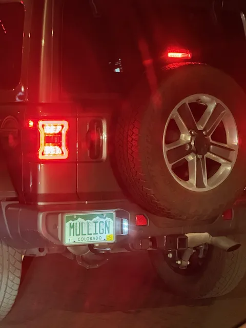 License plate