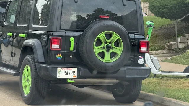 License plate