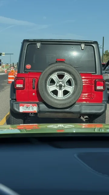 License plate
