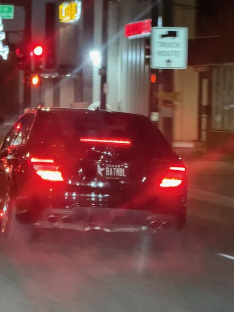 License plate