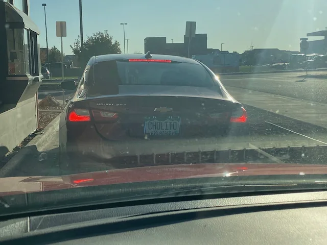 License plate