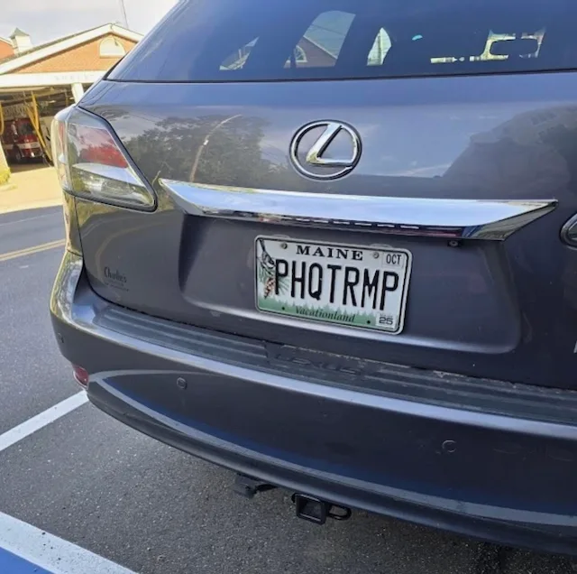 License plate