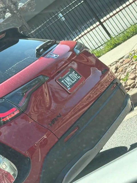 License plate
