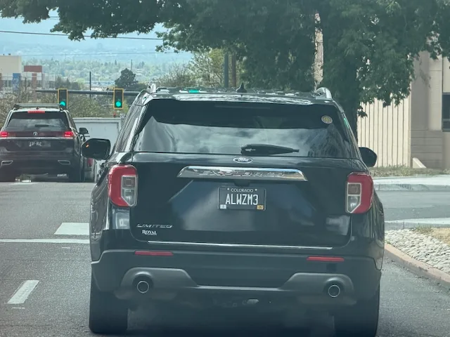License plate