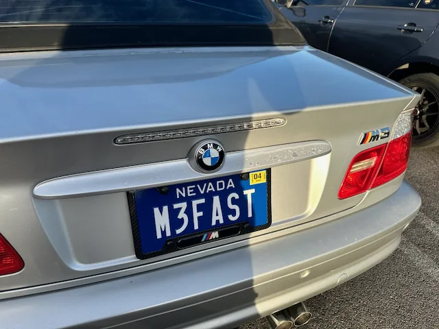 License plate