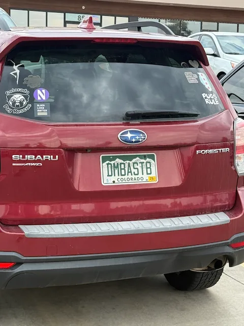 License plate