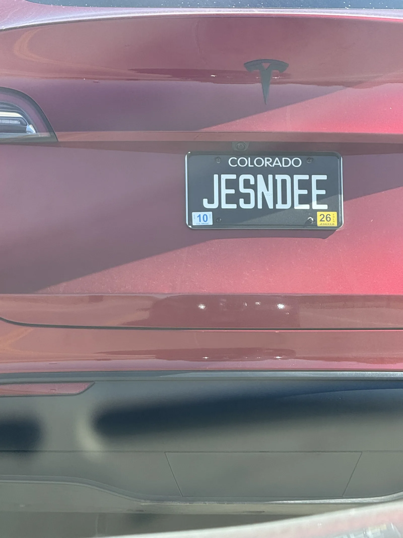 License plate