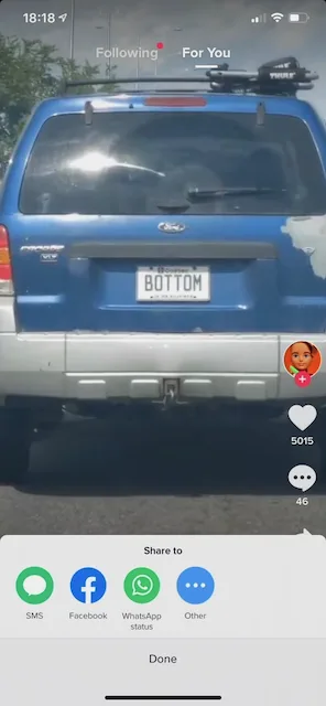 License plate