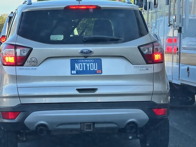 License plate