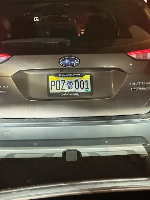 License plate