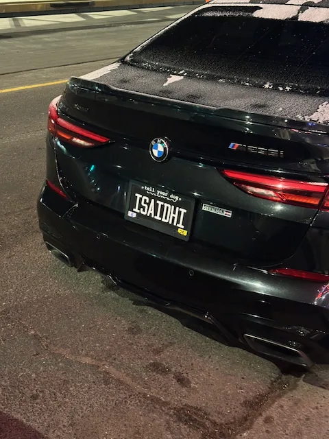 License plate