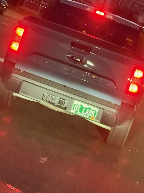 License plate