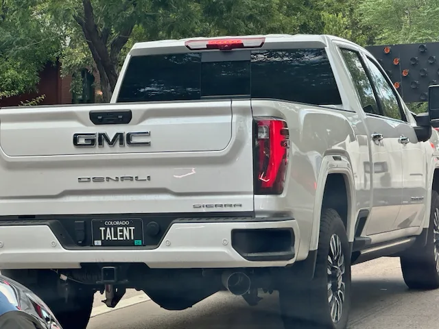 License plate