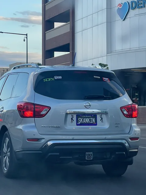 License plate