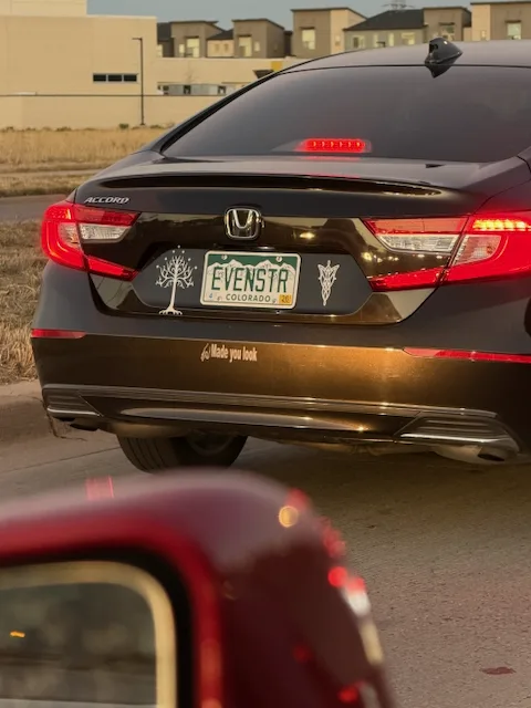 License plate