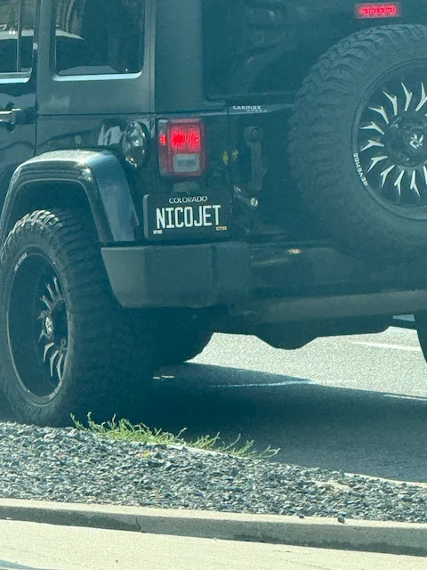 License plate