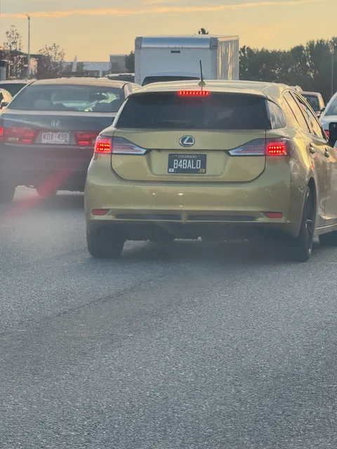 License plate