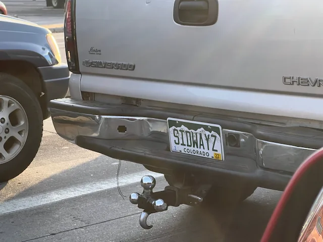 License plate