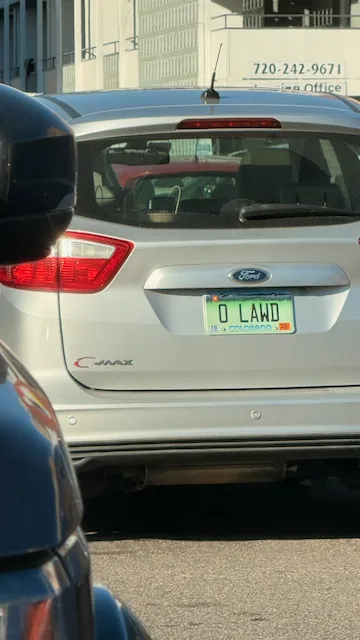 License plate