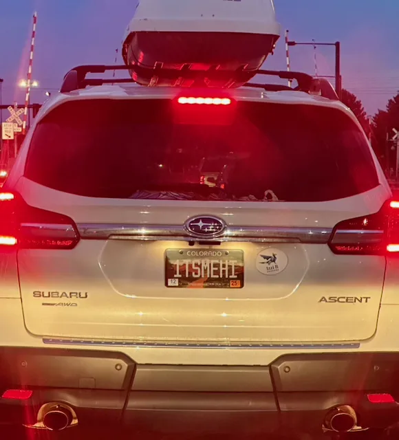 License plate