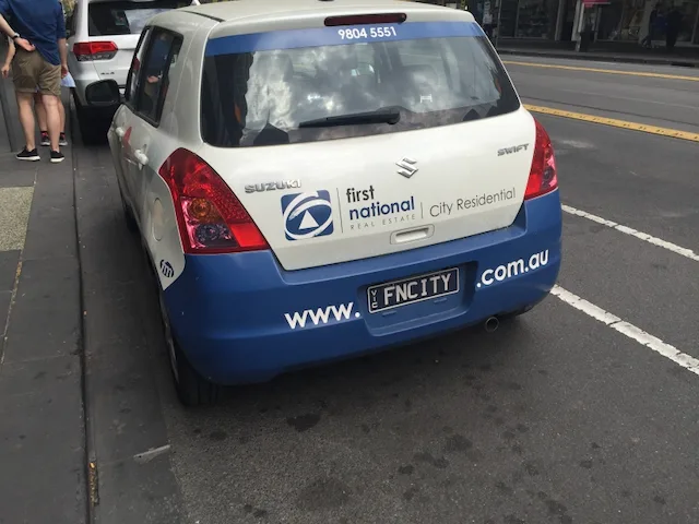License plate