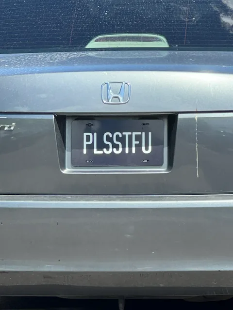 License plate