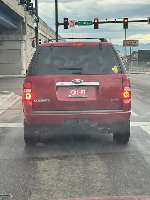 License plate