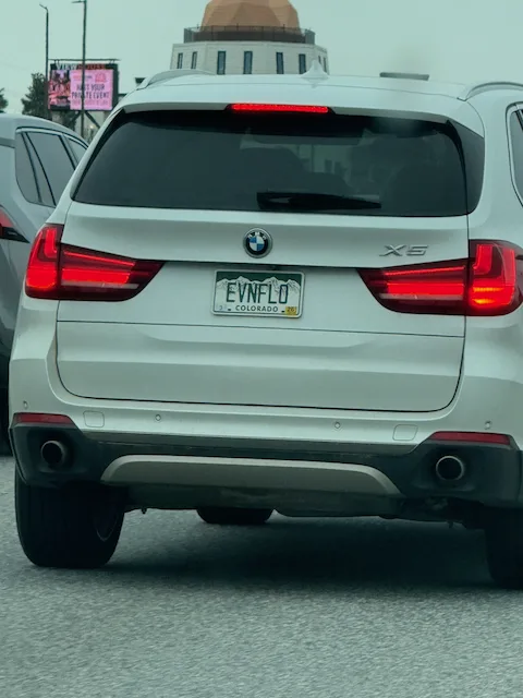 License plate