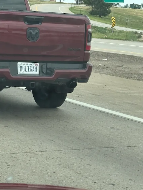 License plate