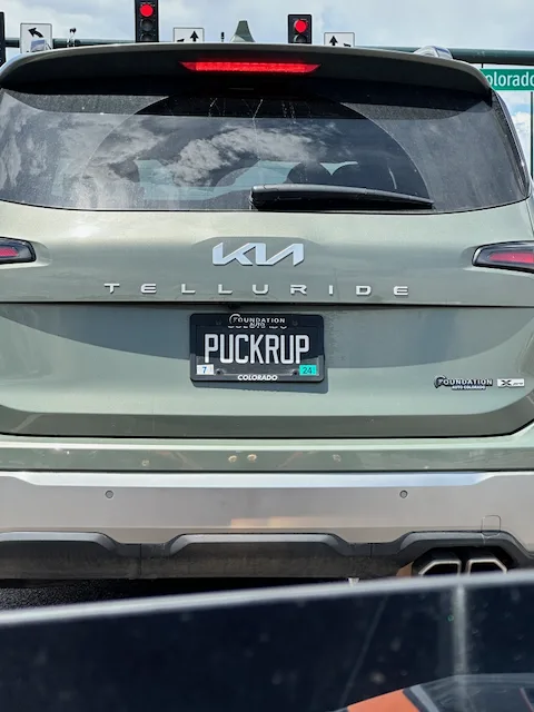 License plate