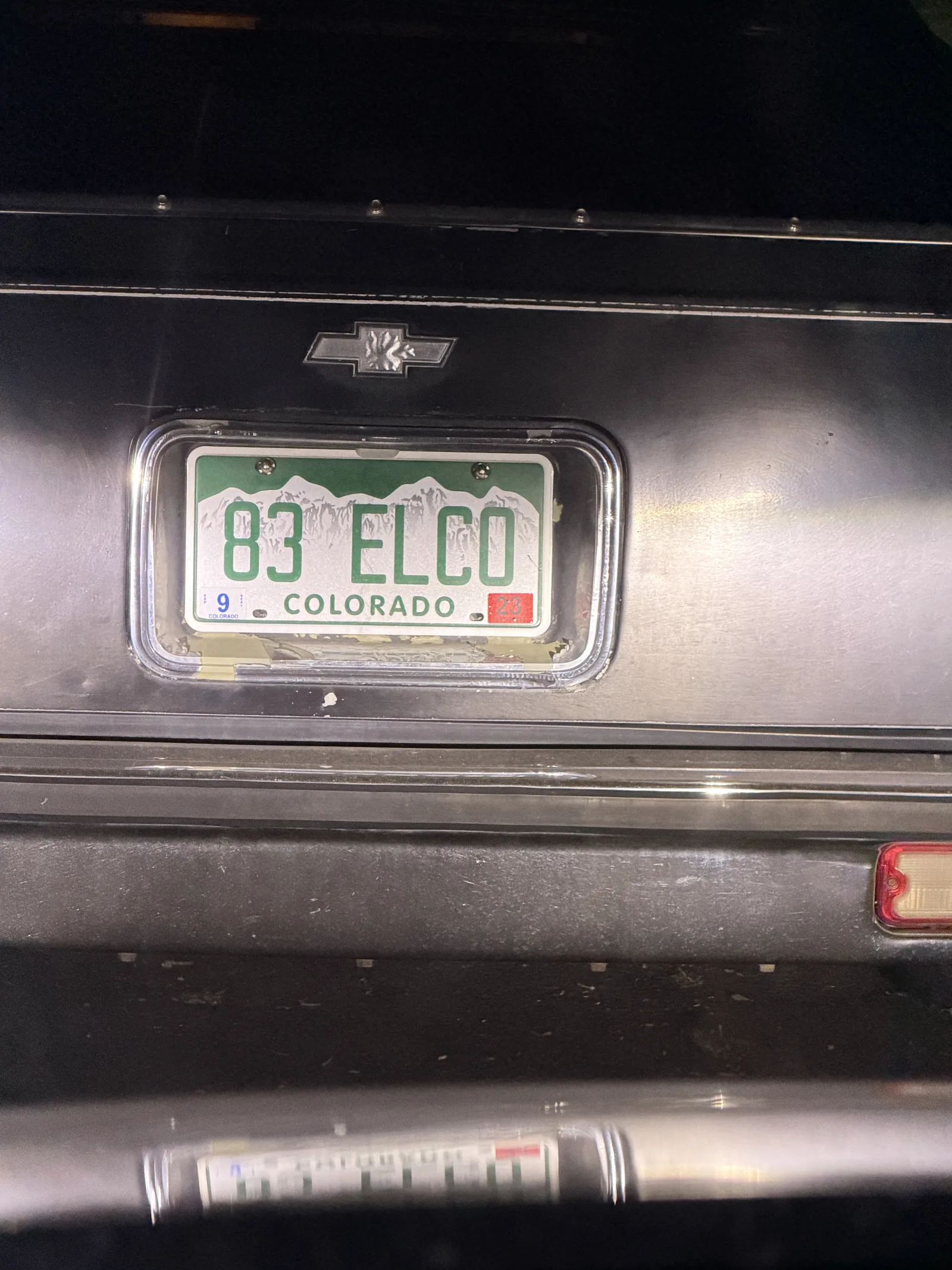 License plate