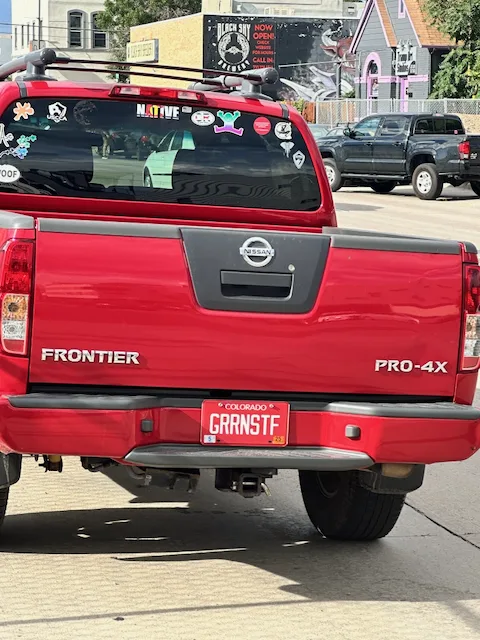 License plate