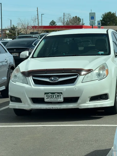License plate