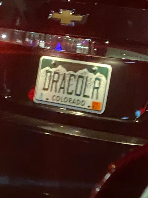 License plate