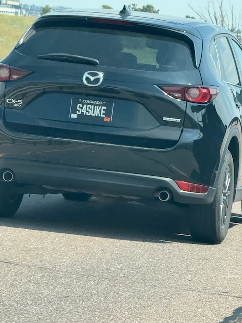 License plate