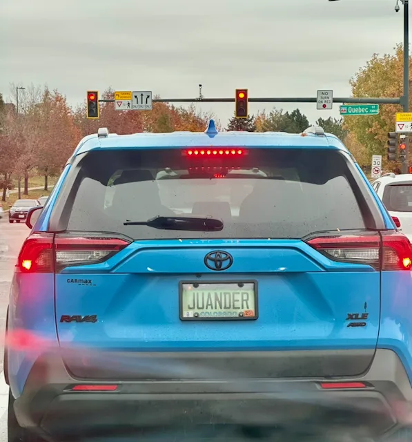 License plate