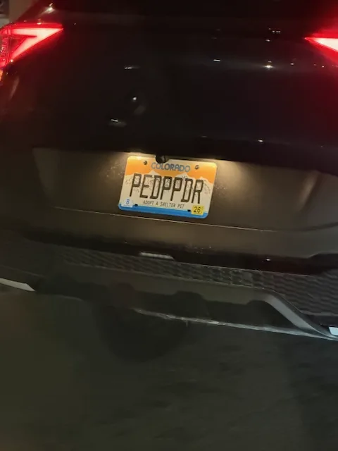 License plate
