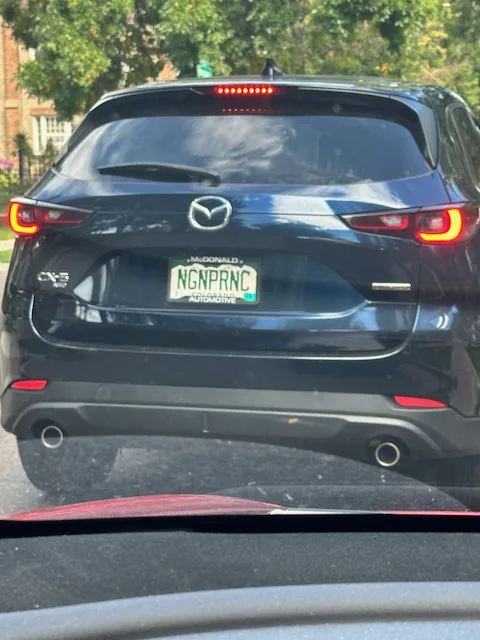 License plate