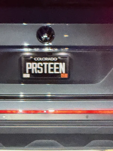 License plate