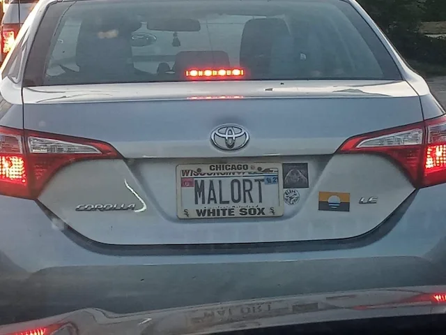 License plate