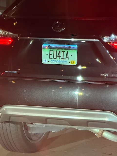 License plate