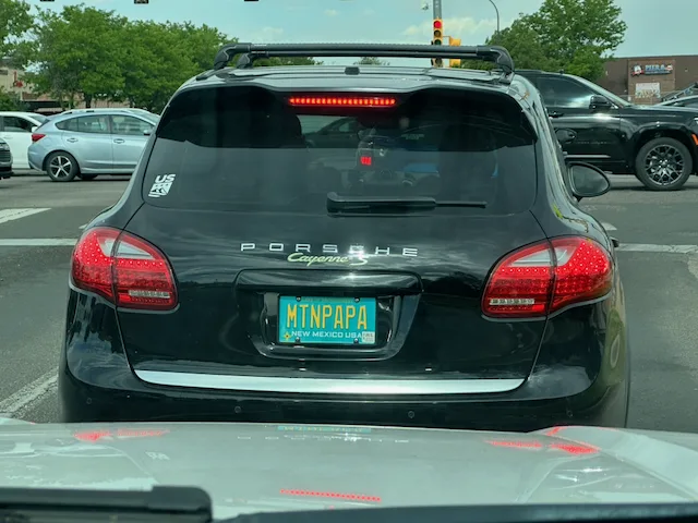 License plate
