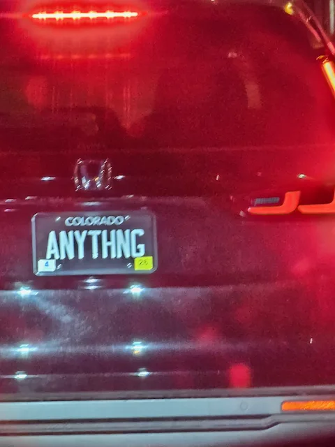 License plate