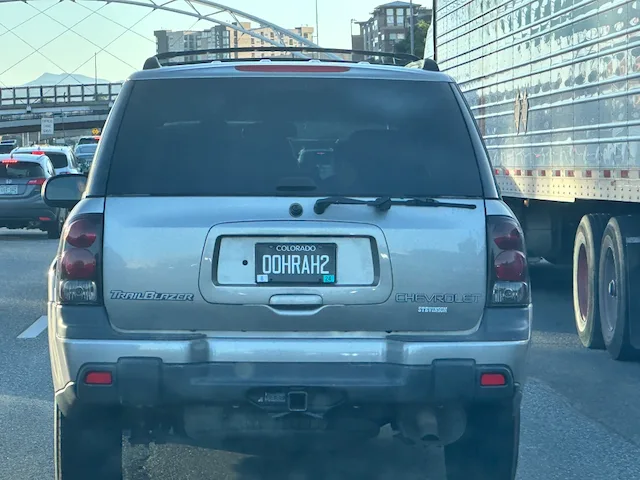 License plate
