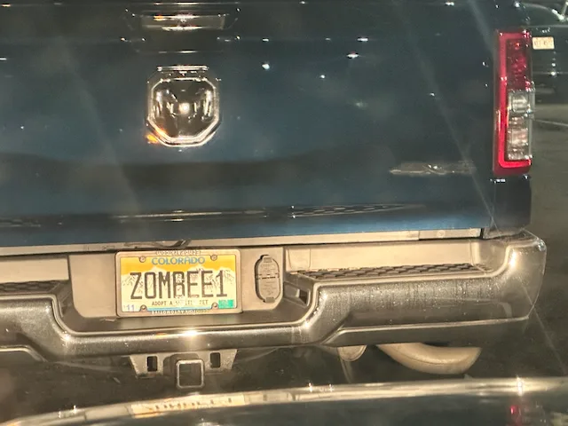 License plate