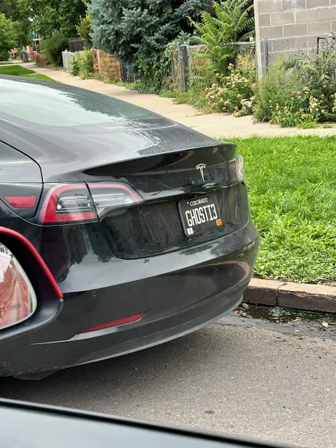 License plate
