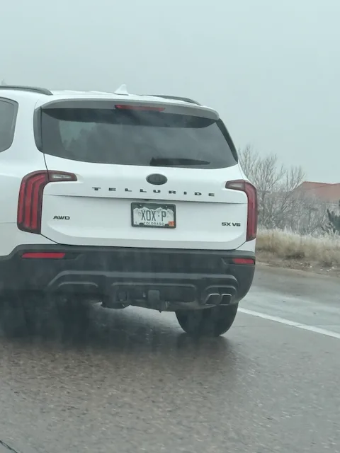 License plate