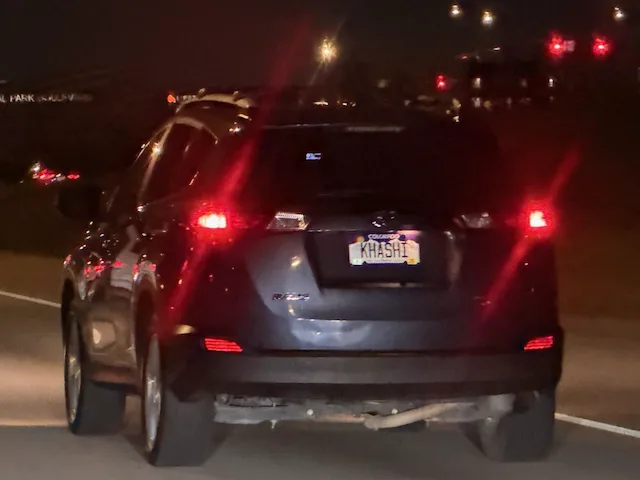 License plate