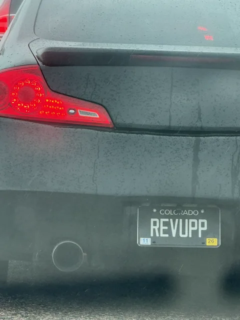 License plate