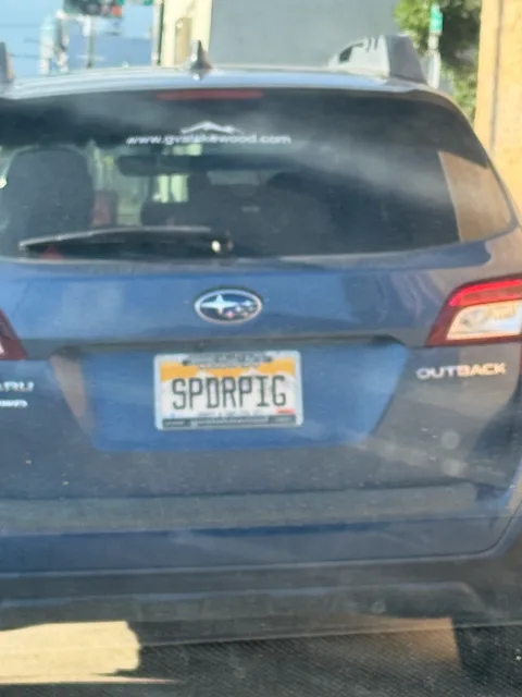 License plate
